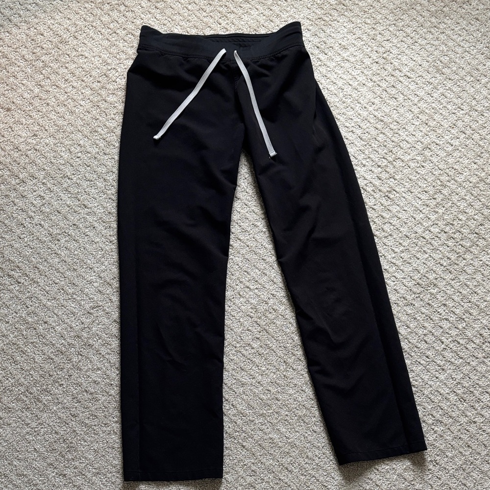 Figs Black Technical Pants